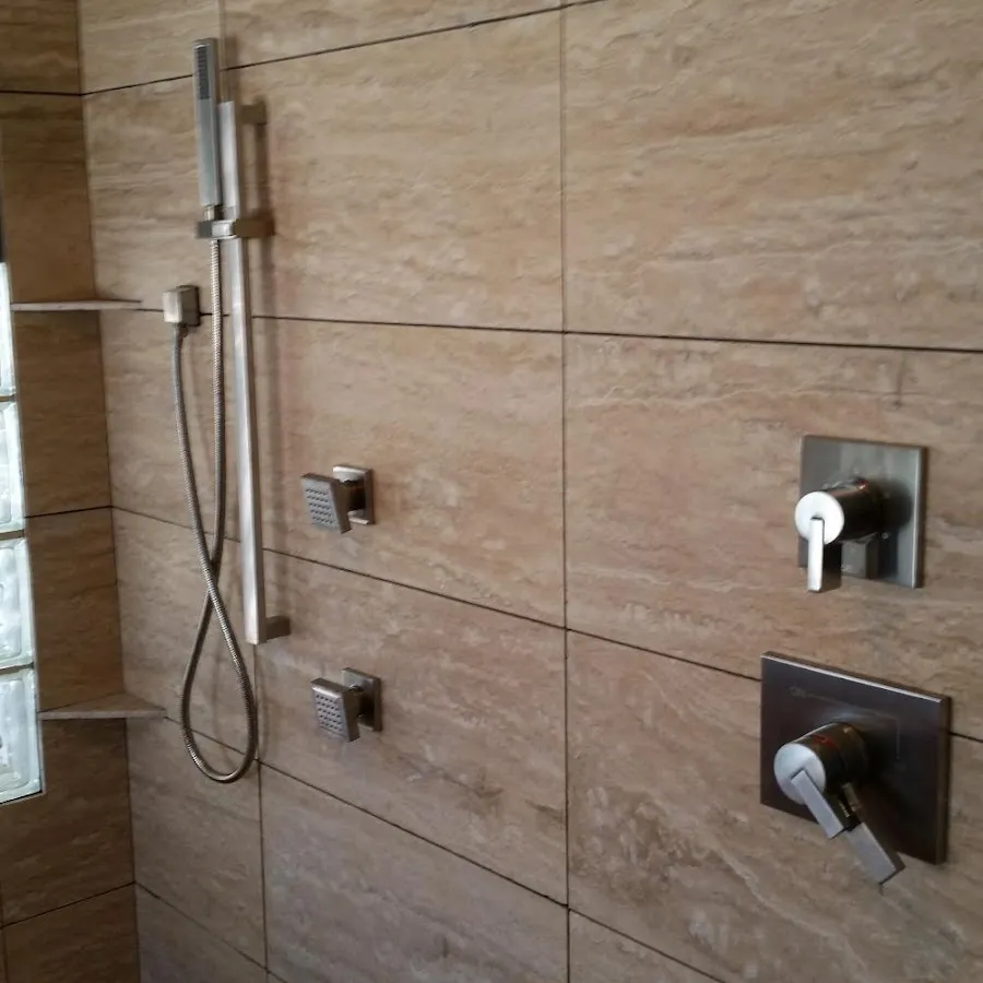 Shower fixture installation for Water Heater Replacement in South Ogden